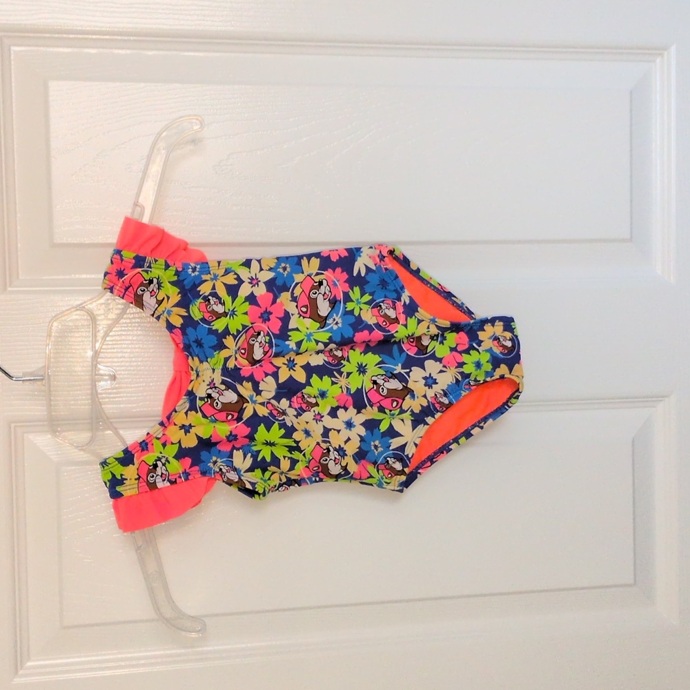 Buc-ee's Ruffle One Piece Swimsuit - 3-6 Mo